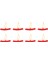 8pcs Renkli Lastik Tekerlek Değiştiren Kenar Koruyucular Araba Motosiklet Tekerlek Koruma Jant Koruyucular Lastik Jant Kenar Kapağı Kırmızı (Yurt Dışından) 2