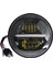 Retro Motorcycle 5.75 Inç LED Far Far Için Harley Far Gündüz Dönüş Sinyali Modifikasyonu Açık Siyah (Yurt Dışından) 1