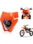 Motosiklet Enduro LED Far Eşleştirme Kir Bisikleti Motokros Kafa Işık Lambası Ktm Sx F Ec Esp Xcf Fe Te Fc Beyaz (Yurt Dışından) 3