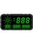 C3012 Hud Speedometre Yolcu Pusula Başlığı Ekran Gps Dijital Ekran Büyük Yazı Tipleri Tüm Arabalar Için Evrensel (Yurt Dışından) 1