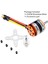 D2836 2836 Fırçasız Motor 2-4s Lıpo 4mm Şaft Çapı 40A Esc Sabit Kanatlı Dronlar 750KV Için Uygun (Yurt Dışından) 3