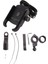 Kewiq Qc3.0 USB Hızlı Şarj Alüminyum Alaşım Motosiklet Telefon Tutucusu USB Şarj Cihazı 360 Derece Döndür Motosiklet Mepyon Telefon Tutucu Montaj (Yurt Dışından) 3