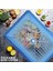 Piknik/barbekü Için 1 Adet Kare Örgü Şemsiye, Gıda Örtüsü, Çadır, Yeniden Kullanılabilir ve Katlanabilir 72X51 cm Set - Sinekleri, Böcekleri ve Sivrisinekleri Uzak Tutun - (Mavi) (Yurt Dışından) 4