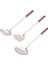 Wok Spatula ve Kepçe, Kepçe Alet Seti, Wok Için 17 Inç Spatula, 304 Paslanmaz Çelik Wok Spatula (Yurt Dışından) 3