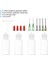 Oz Hassas Aplikatör Şişeleri, 4 Adet 30 ml Iğne Ucu Sıkma Şişesi Küçük Sıkma Şişeleri Mini Iğne Şişesi (Yurt Dışından) 3