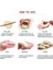 Mantı Makinesi, Empanadas Pres Kalıp Makinesi Seti, Hamur Kesici, Mantı Kalıp Seti ve Pierogi Kesici (Pembe) (Yurt Dışından) 4