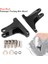 Harley Electra Street Road Glide Için Siyah Arka Yolcu Footpeg Mini Mount 93- (Yurt Dışından) 4