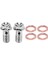 2x Motosiklet Paslanmaz Fren Banjo Cıvatası M10 x 1.0mm Kaliper Ana Silindir (Yurt Dışından) 4