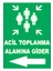 Acil Toplanma Alanı Levhası Pvc Malzeme 25 x 35 cm Standart Ölçü 2