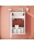 Mia 69576 Banyo Dolabı Seti Kapaklı 40 cm Parlak Beyaz 3