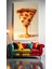 Pizza Dilimi V3 Ev Duvar Salon Güzellik Salonu Ofis Dükkan Dekarasyon Kanvas Tablo 1