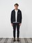 Erkek Lacivert Pamuk Dokulu Slim Fit Sweat Pantolon 1