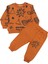 Erkek Bebek Kahve Karışık Baskılı 2'li Takım - 1013040 1