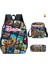 Roblox Öğrenci Okul Çantası Ilkokul ve Ortaokul Öğrencileri Sırt Çantası Üç Parçalı Set (Yurt Dışından) 1