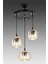 ESSLİGHT AHSEN 3 LÜ SARKIT AVİZE KRİSTAL TAŞLI MODERN DEKORATİF AYDINLATMA 3