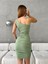 Tek Omuz Askılı Spezio Kısa Abiye Elbise 582567 Mint 3