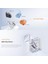 T31 Melobuds Neo Enc 4 Mikrofon Dijital Güç Göstergesi Bluetooth 5.3 Kablosuz Kulaklık Mavi 6