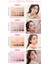 Mat ve Işıltılı Tonlardan Oluşan 20 Renkli Far Paleti Dasıque Mood Shadow Palette (05 Cotton Powder) 4