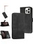 iPhone 13 Pro Kart Tutucu Yuvaları Bilek Kayışı Tpu Iç Koruyucu Stand Pu Deri Folyo Kapaklı Cüzdan Telefon Kılıfı (Yurt Dışından) 1