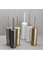 Banyo Tuvalet Fırçalığı Gold Renk (BA4004 009 Gl) 5