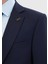 Lacivert Düz Thin&taller Slim Fit %100 Yün Takım Elbise 4