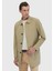 Safran Regular Fit Gömlek Yaka Casual Dokuma Pardesü 1