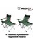 Prowler 3 Kademeli Yatabilen Kamp Sandalyesi Green/black 5