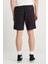 Beli Lastikli Chino Şo Siyah Erkek Şort 11
