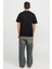 Jack & Jones Jcotarmac Camo Front Tee Siyah Erkek Kısa Kol T-Shirt 8