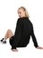 ESS Small No. 1 Logo Rela Siyah Kadın Sweatshirt 9