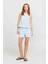 Jjxx JXAVA POPLIN HW SHORTS WV Mavi Kadın Şort 14