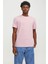 JJEORGANIC BASIC TEE SS Pembe Erkek Kısa Kol T-Shirt 10