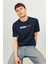 JJECORP LOGO TEE PLAY SS Lacivert Erkek Kısa Kol T-Shirt 19