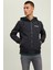 JJERUSH HOOD BOMBER NOOS Siyah Erkek Mont 8