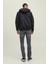 JJERUSH HOOD BOMBER NOOS Siyah Erkek Mont 13