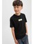 Jjpan Tee Ss Crew Neck Jn Siyah Erkek Çocuk Kısa Kol T-Shirt 15