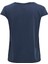 ONLHANNAH S/S V-NECK TOP Lacivert Kadın Kısa Kol T-Shirt 14