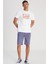 Lightweight SS XM Wobb Beyaz Erkek Kısa Kol T-Shirt 8