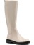 INCI CLAYA.Z 1PR Beyaz Kadın Düz Çizme 8