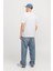 Jack & Jones JCOTARMAC CAMO FRONT TEE Beyaz Erkek Kısa Kol T-Shirt 9