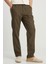 Keten Chino Pantolon Haki Erkek Pantolon 10
