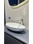 Cerastyle Hera 60 cm Tezgah Üstü Çanak Lavabo Modern Tasarım 1 Gözlü Ankastre 8