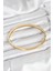 Bfs 316L Çelik Gold Renk Zirkon Taşlı 65 mm Ince Kadın Kelepçe Bileklik 2