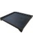 Lazer Kesim Mat Siyah Döküm Soba ve Şömine Altlığı 65X65 cm Sac Kalınlığı: 2 mm 3