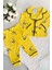 Kız Erkek Unisex Lüx Alt-Üst 2 Parça Desenleri Canlı Pamuklu Pijama Takımı 2