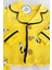 Kız Erkek Unisex Lüx Alt-Üst 2 Parça Desenleri Canlı Pamuklu Pijama Takımı 3