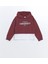 Lcw Kids Bordo Kapüşonlu Baskılı Kız Çocuk Sweatshirt ve Eşofman Alt 2'li Takım 2