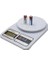 Dijital Hassas Terazi 10 kg Dara Özellikli CRW-7024 LCD Ekranlı Beyaz Renk 3