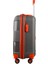 Gri Turuncu Kabin Boy Kabin Boy Seyahat Çantası PP4040-080-S Gri 2