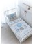 Organik Baskılı Bebek Boy (100X150) Yorgan Seti - For Baby Serisi - Mavi Büyük Balonlu Fil 1